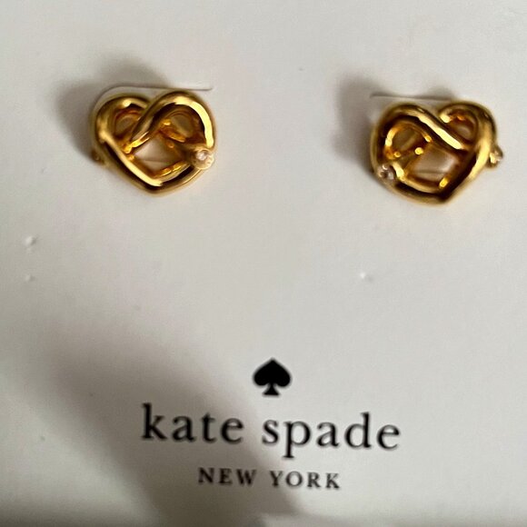 BNWT KATE SPADE New York Love Me Knot Stud Earrings (OS) - Picture 3 of 5